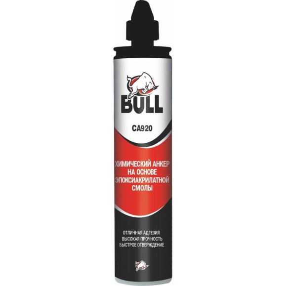 Bull Химический анкер на основе эпоксиакрилатной смолы CA920 300 мл CA920 Bull Химический анкер на основе эпоксиакрилатной смолы CA920 300 мл CA920