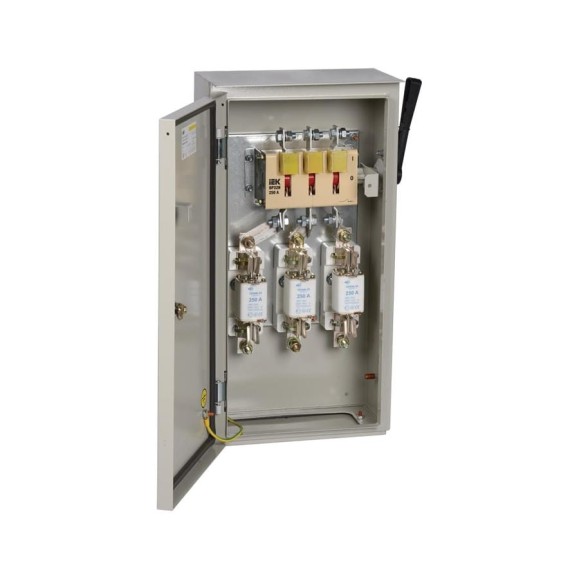 Ящик с рубильником и предохранителями IEK ЯРП-250А 74 У1 IP54 YARP-250-74-54 Ящик с рубильником и предохранителями IEK ЯРП-250А 74 У1 IP54 YARP-250-74-54