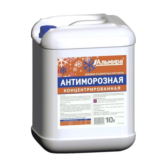 Антимороз-концентрат Альмира 10 л 00-00000920 Антимороз-концентрат Альмира 10 л 00-00000920
