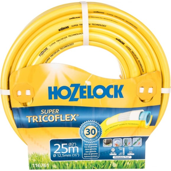 Шланг SUPER TRICOFLEX (12.5 мм; 25 м) Hozelock 116761 Шланг SUPER TRICOFLEX (12.5 мм; 25 м) Hozelock 116761