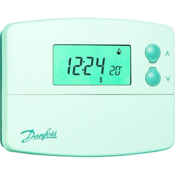 Беспроводный программируемый комнатный термостат Danfoss TP5001A-RF 087N791301 Беспроводный программируемый комнатный термостат Danfoss TP5001A-RF 087N791301