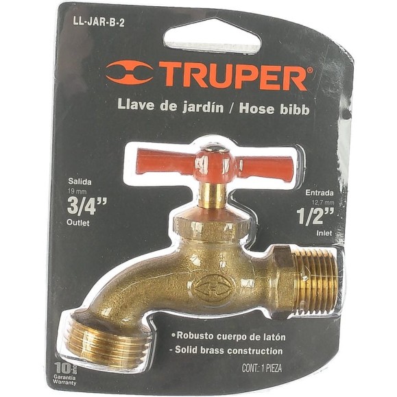 Сливной кран 1/2" Truper LL-JAR-B 13147 Сливной кран 1/2" Truper LL-JAR-B 13147
