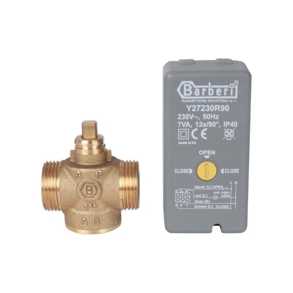 Компактный двухходовой зональный клапан STOUT сервопривод 230V НР 1 SVM-0070-200125 RG008TIK55A7D8 Компактный двухходовой зональный клапан STOUT сервопривод 230V НР 1 SVM-0070-200125 RG008TIK55A7D8