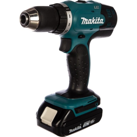 Аккумуляторная дрель-шуруповерт Makita LXT DDF453SYE