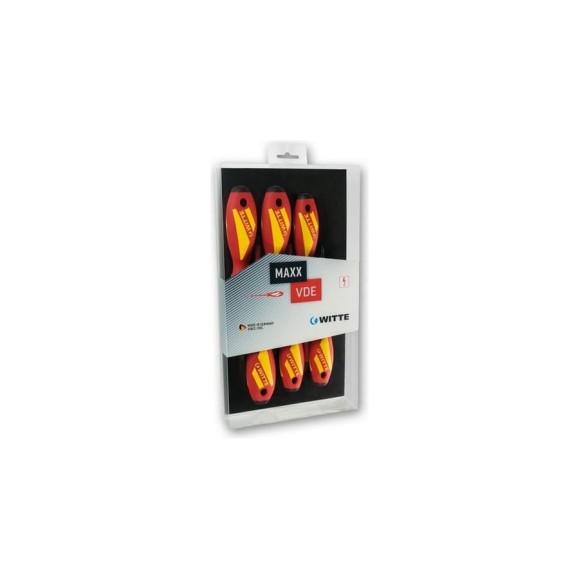 Отвертки MAXX VDE набор PZ/шлиц х6 шт new WITTE 653749216 Отвертки MAXX VDE набор PZ/шлиц х6 шт new WITTE 653749216