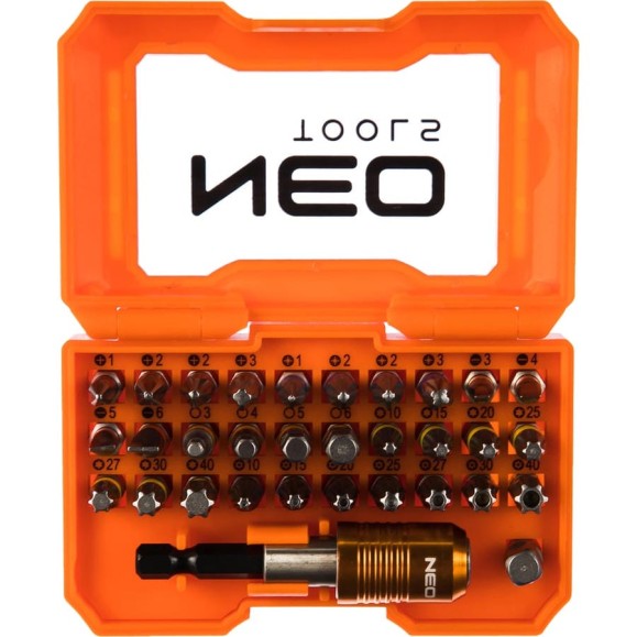 Насадки с держателем NEO Tools 32 шт. 06-106 Насадки с держателем NEO Tools 32 шт. 06-106