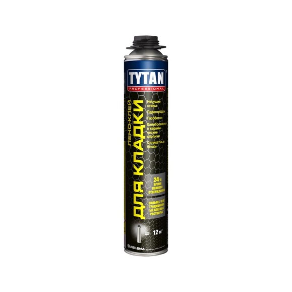 Клей для кладки TYTAN PROFESSIONAL GUN 870мл 10575 Клей для кладки TYTAN PROFESSIONAL GUN 870мл 10575