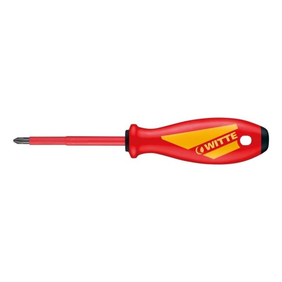 Крестовая отвертка WITTE MAXX VDE PH3 8х150 мм 537132016 Крестовая отвертка WITTE MAXX VDE PH3 8х150 мм 537132016