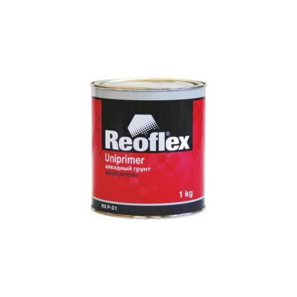 Алкидный грунт Reoflex серый, 1 кг RX P-01/1000 Алкидный грунт Reoflex серый, 1 кг RX P-01/1000