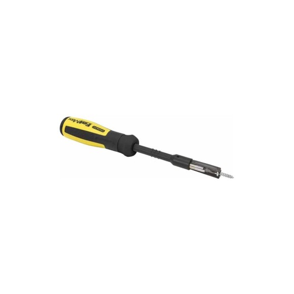 Отвертка FatMax Clip-N-Grip в комплекте с 6-тью вставками STANLEY 9-69-188 Отвертка FatMax Clip-N-Grip в комплекте с 6-тью вставками STANLEY 9-69-188