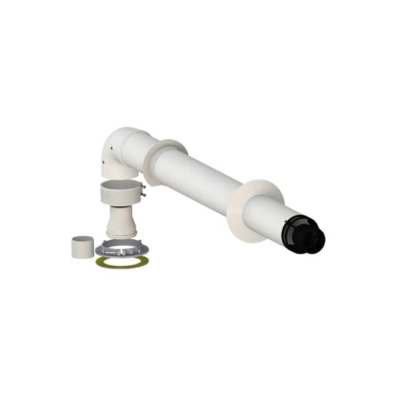 Коаксиальный комплект BaltGaz (1 м; 60/100 мм) универсальный BG0037 29188 Коаксиальный комплект BaltGaz (1 м; 60/100 мм) универсальный BG0037 29188