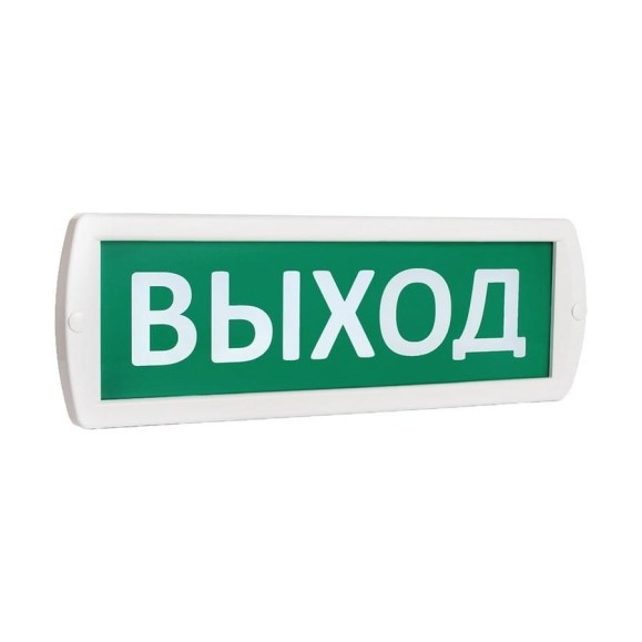 Аварийный светильник SLT Топаз 12 ВЫХОД зеленый 10053 Аварийный светильник SLT Топаз 12 ВЫХОД зеленый 10053