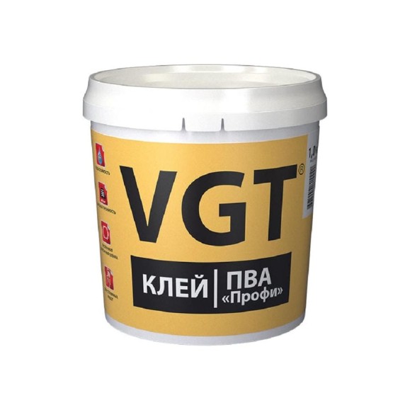 Клей ПВА VGT Профи 1кг 11604917 Клей ПВА VGT Профи 1кг 11604917