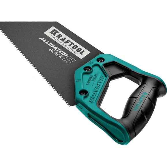 Ножовка для точного реза Kraftool "Alligator BLACK", 450 мм, 11 TPI 3D зуб, 15205-45 Ножовка для точного реза Kraftool "Alligator BLACK", 450 мм, 11 TPI 3D зуб, 15205-45