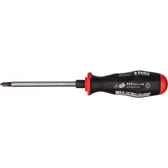 Отвертка крестовая ударная PH 1X90 Felo 55210240 Отвертка крестовая ударная PH 1X90 Felo 55210240
