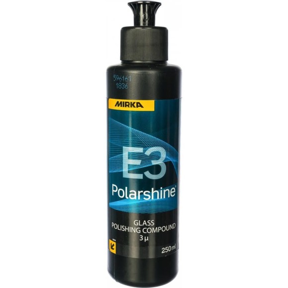 Полировальная паста для стекла Polarshine E3 (0.25 л) MIRKA 7990302511 Полировальная паста для стекла Polarshine E3 (0.25 л) MIRKA 7990302511