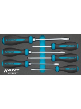 Набор отверток HAZET HEXANAMIC 163-184/6
