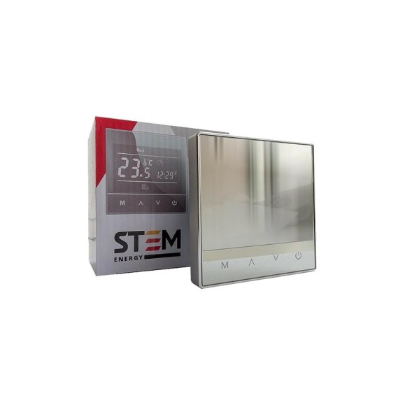 Терморегулятор STEM ENERGY SET 17 SILVER ТЕР145 Терморегулятор STEM ENERGY SET 17 SILVER ТЕР145