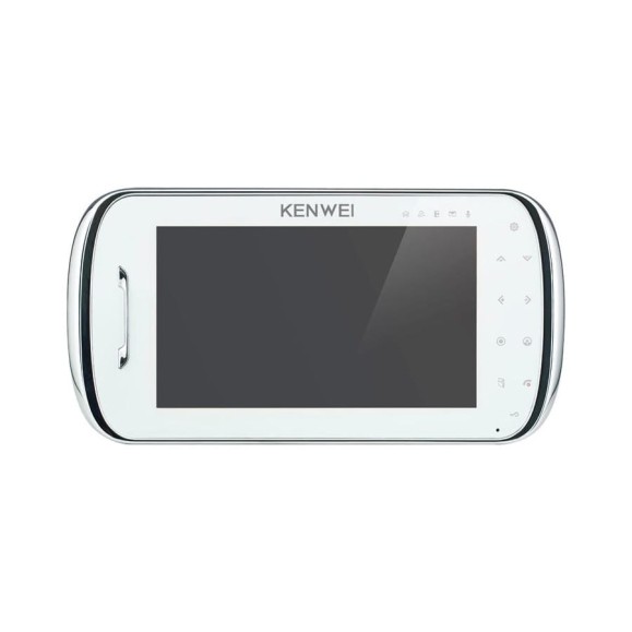 Цветной монитор видеодомофона без трубки (белый) Kenwei hands-free KW-S704C-W100 CC000002277 Цветной монитор видеодомофона без трубки (белый) Kenwei hands-free KW-S704C-W100 CC000002277