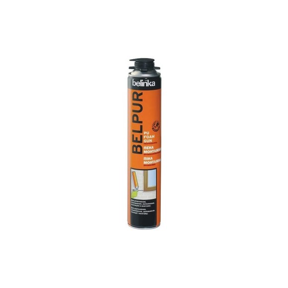 Монтажная пена Belinka Belpur PU foam Gun проф. 750мл 45805