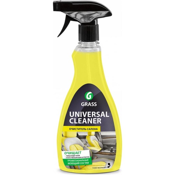 Высокопенный очиститель салона 500 мл Grass Universal-cleaner 112105 Высокопенный очиститель салона 500 мл Grass Universal-cleaner 112105