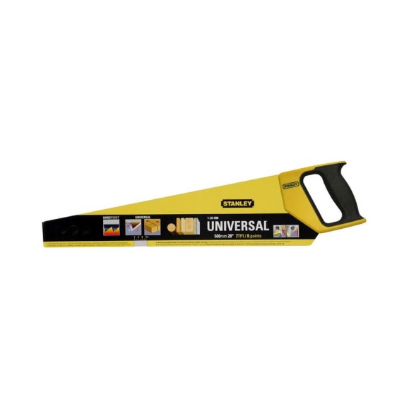 Универсальная ножовка по дереву Stanley 7 Х 500ММ 1-20-008