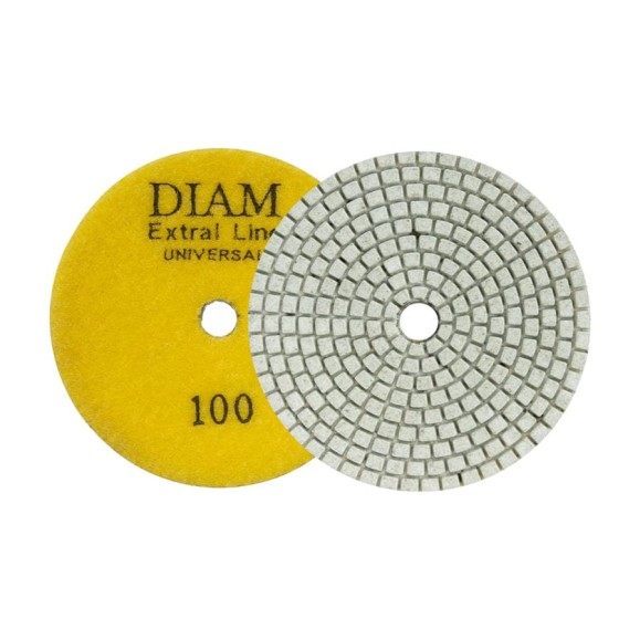 Круг алмазный гибкий шлифовальный Extra Line Universal №100 (100х2.5 мм; сухая/мокрая) DIAM 000673 Круг алмазный гибкий шлифовальный Extra Line Universal №100 (100х2.5 мм; сухая/мокрая) DIAM 000673