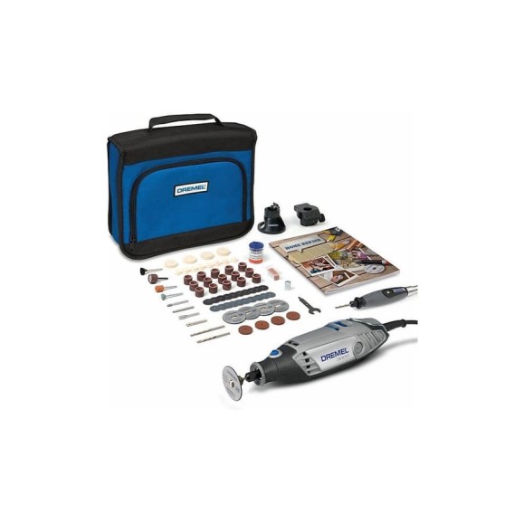 Многофункциональный инструмент Dremel 3000 + 105 насадок + 3 приставки F0133000LG Многофункциональный инструмент Dremel 3000 + 105 насадок + 3 приставки F0133000LG