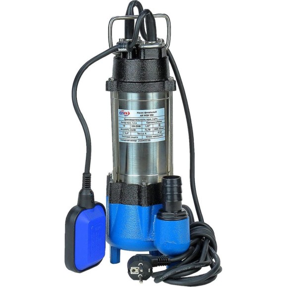 Фекальный насос AquamotoR AR WQV 250 AR151021 Фекальный насос AquamotoR AR WQV 250 AR151021