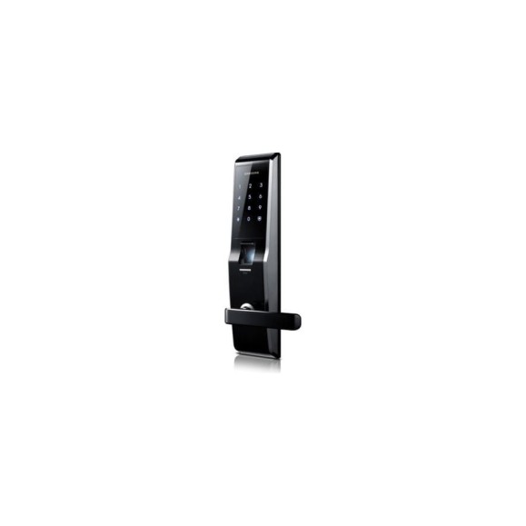 Врезной биометрический дверной замок Samsung черный SHS-H705 FBК/EN