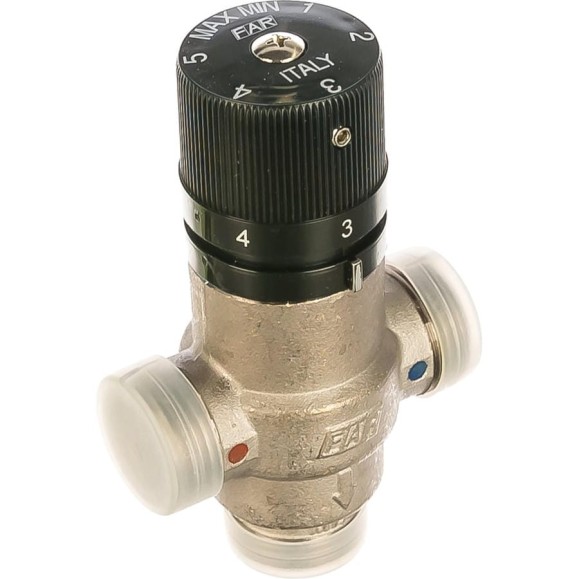 Термостатический смеситель FAR 3/4" НР, Тmax 95C FA 3957 34 Термостатический смеситель FAR 3/4" НР, Тmax 95C FA 3957 34
