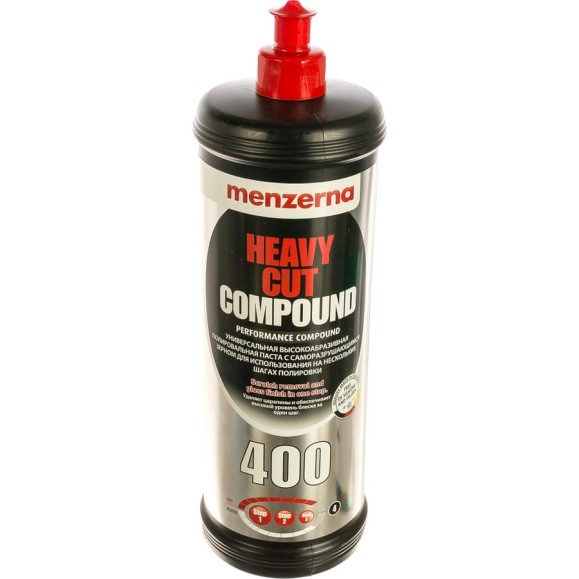 Универсальная высокоабразивная полировальная паста Heavy Cut Compound 400 1 кг Menzerna 22759.260.870