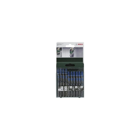 Пилки для лобзика (10 шт.) SET T-ХВ. DIY Bosch 2.609.256.745 Пилки для лобзика (10 шт.) SET T-ХВ. DIY Bosch 2.609.256.745