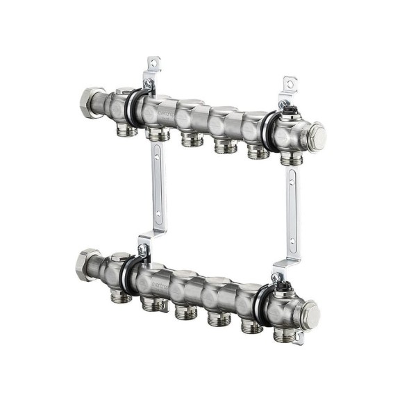 Распределительный коллектор Oventrop 1", Multidis SH 6 1407156 Распределительный коллектор Oventrop 1", Multidis SH 6 1407156