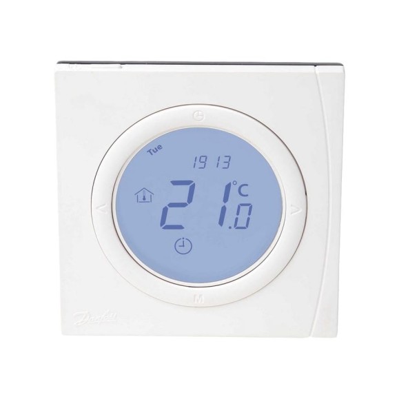 Программируемый электронный термостат Danfoss BasicPlus2 с дисплеем WT-P 088U0625 Программируемый электронный термостат Danfoss BasicPlus2 с дисплеем WT-P 088U0625