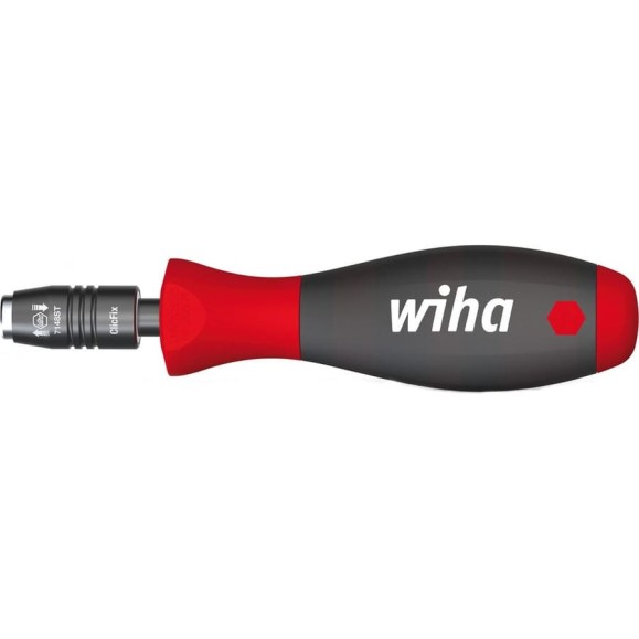 Отвертка-битодержатель Wiha SoftFinish CentroFix 1/4, 38 мм 40331
