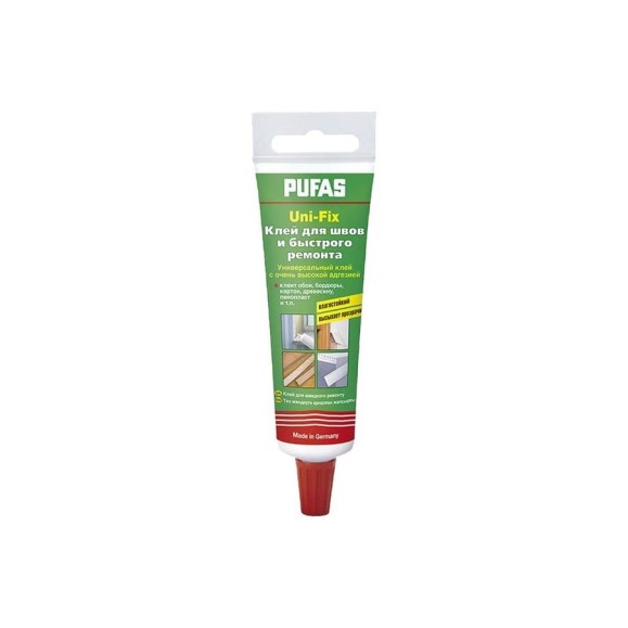 Клей для швов и быстрого ремонта PUFAS 60 г 0741-24001-92 Клей для швов и быстрого ремонта PUFAS 60 г 0741-24001-92