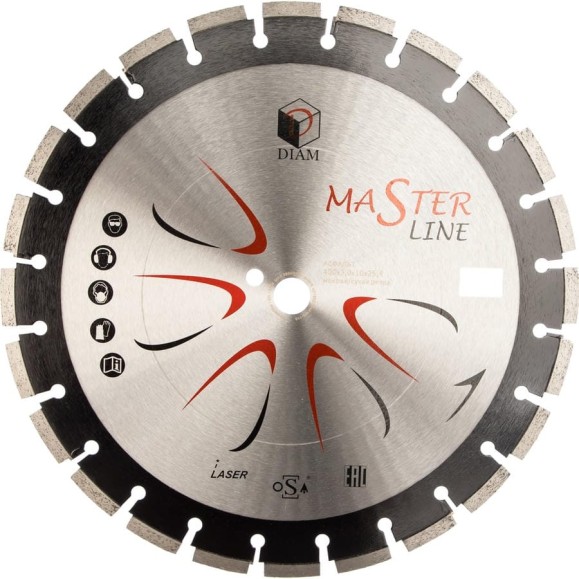 Отрезной круг Diam Асфальт Master Line 400x3,0x10x25,4 000528 Отрезной круг Diam Асфальт Master Line 400x3,0x10x25,4 000528