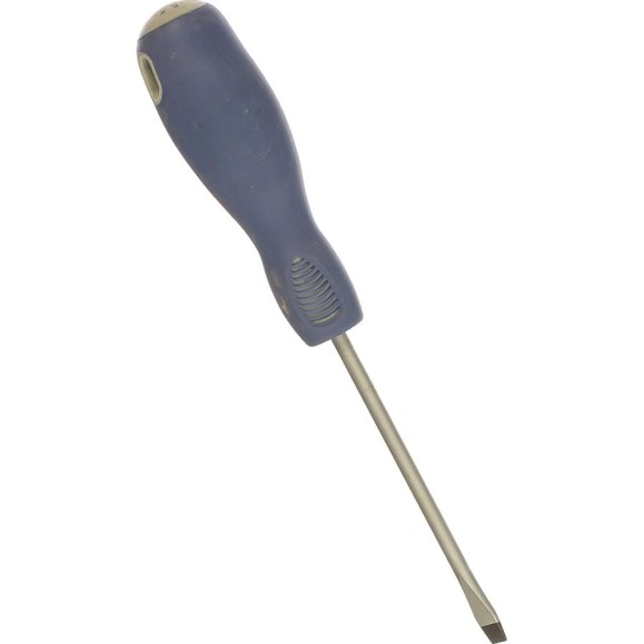 Шлицевая отвертка (Slotted, 5.5х100 мм, держатель) МАСТАК 040-55100H Шлицевая отвертка (Slotted, 5.5х100 мм, держатель) МАСТАК 040-55100H