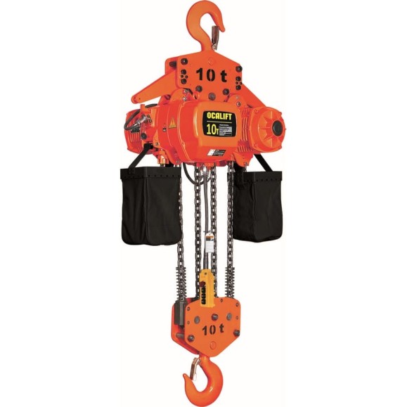 Цепная стационарная таль OCALIFT 10-04S г/п 10 тонн, высота 6 м, 380в, на крюке OCA1004SN6m Цепная стационарная таль OCALIFT 10-04S г/п 10 тонн, высота 6 м, 380в, на крюке OCA1004SN6m