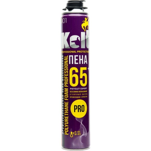 Монтажная пена KOLT 65 всезезонная, проф 1000мл 11605318 Монтажная пена KOLT 65 всезезонная, проф 1000мл 11605318
