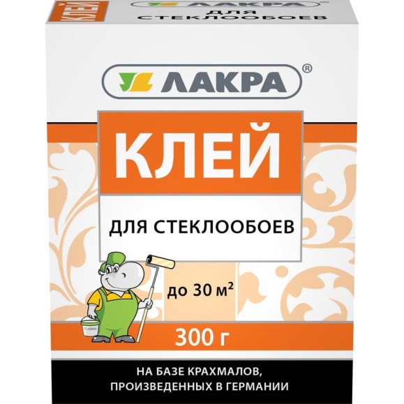 Клей для стеклообоев Лакра 300 г Лк-00003803
