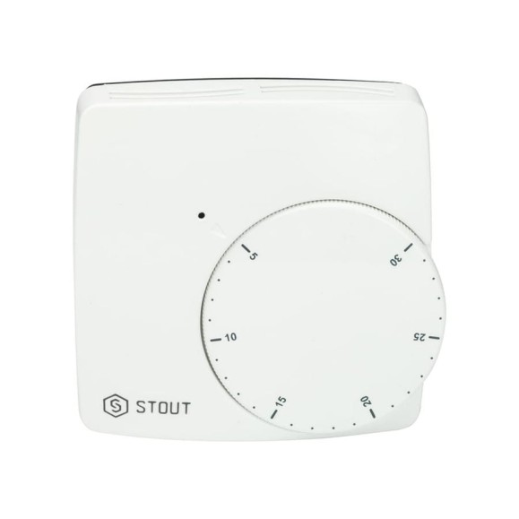 Проводной электронный термостат WFHT-BASIC STOUT RG008Q0C82H3PR Проводной электронный термостат WFHT-BASIC STOUT RG008Q0C82H3PR
