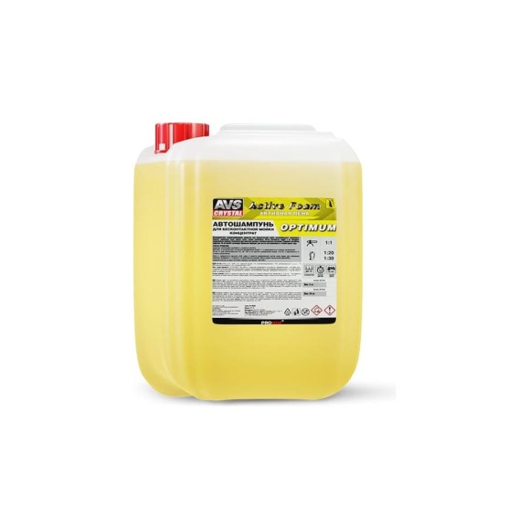 Автошампунь OPTIMUM PF-10 для бесконтактной мойки Active Foam 1:1 5 кг AVS A07534S Автошампунь OPTIMUM PF-10 для бесконтактной мойки Active Foam 1:1 5 кг AVS A07534S