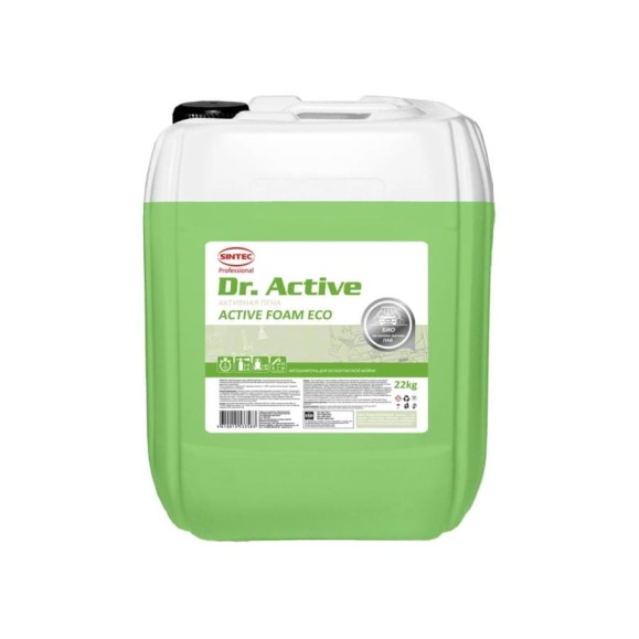 Автошампунь Sintec Dr.Activ Active Foam Eco 22 кг для бесконтактной мойки Обнинскоргсинтез 801725 Автошампунь Sintec Dr.Activ Active Foam Eco 22 кг для бесконтактной мойки Обнинскоргсинтез 801725