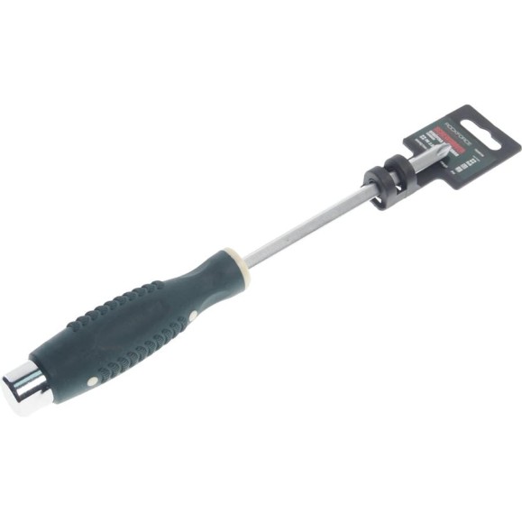 Крестовая силовая магнитная отвертка Rockforce Profi на пластиковом держате RF-70230150(28253) Крестовая силовая магнитная отвертка Rockforce Profi на пластиковом держате RF-70230150(28253)