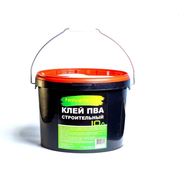 Строительный клей ПВА NovaTech 10кг. 000000655 Строительный клей ПВА NovaTech 10кг. 000000655
