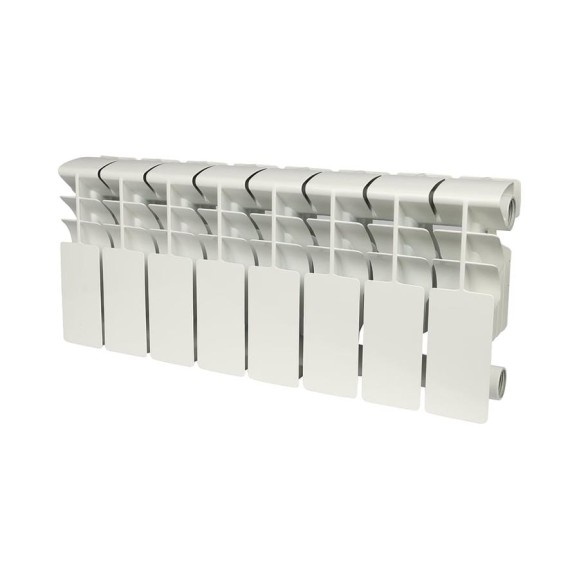 Алюминиевый радиатор ROMMER Plus 200 8 секций RAL9016 89990 Алюминиевый радиатор ROMMER Plus 200 8 секций RAL9016 89990