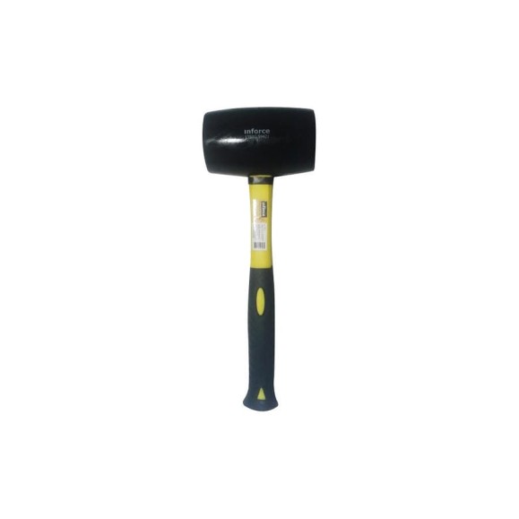 Резиновый молоток Inforce 450 грамм 59415 Резиновый молоток Inforce 450 грамм 59415