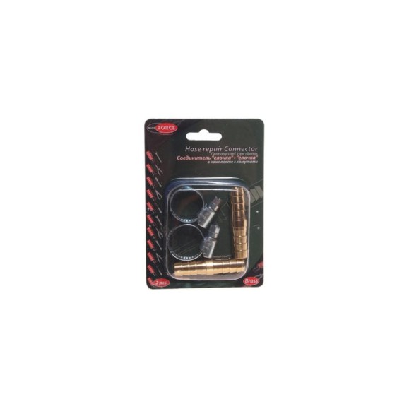 Соединитель елочка+елочка с хомутами (2 шт; 10x10 мм) ROCKFORCE RF-HRC06/06(1850) Соединитель елочка+елочка с хомутами (2 шт; 10x10 мм) ROCKFORCE RF-HRC06/06(1850)